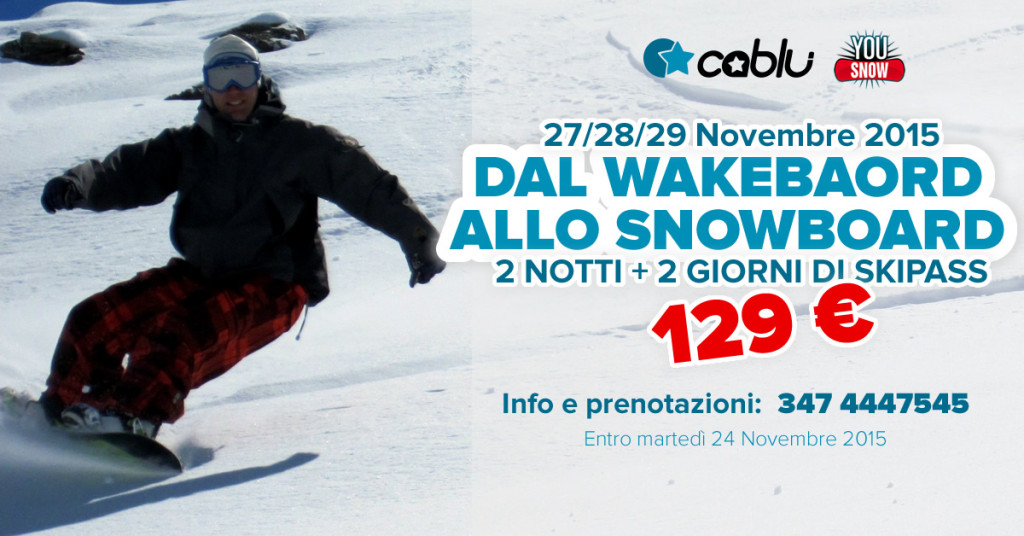 Viaggi snowboard organizzati Bologna
